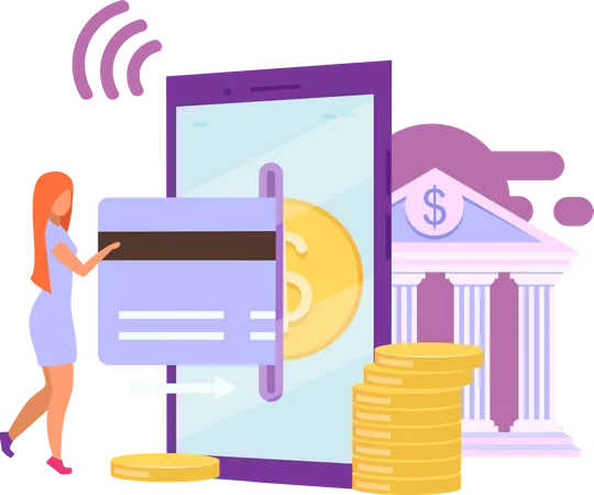 Paiement instantané  Illustration