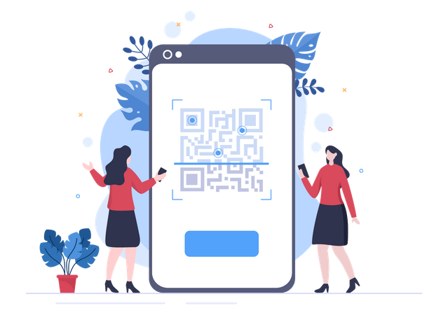 Paiement mobile  Illustration