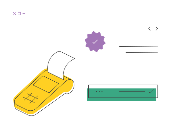 Paiement numérique  Illustration