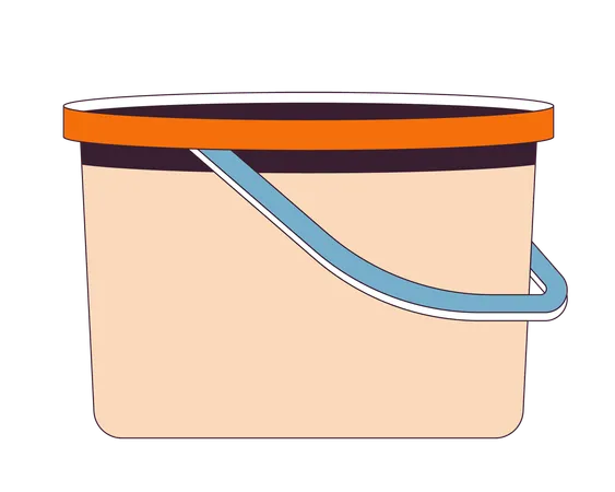Paint bucket  Illustration