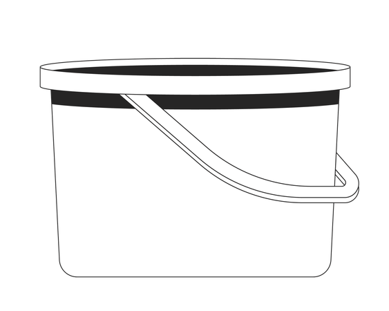 Paint bucket  Illustration