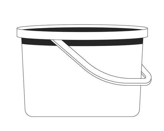 Paint bucket  Illustration