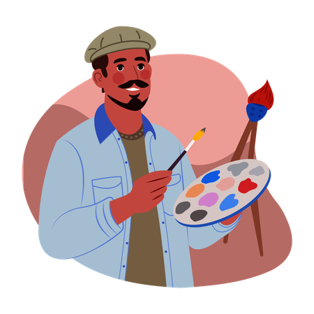 Painter  Illustration