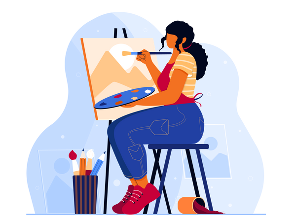 Painter  Illustration