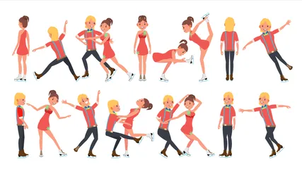 Figure Skating Illustration Pack