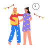 illustrations of pajama