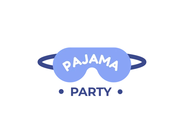 Pajama party  Illustration