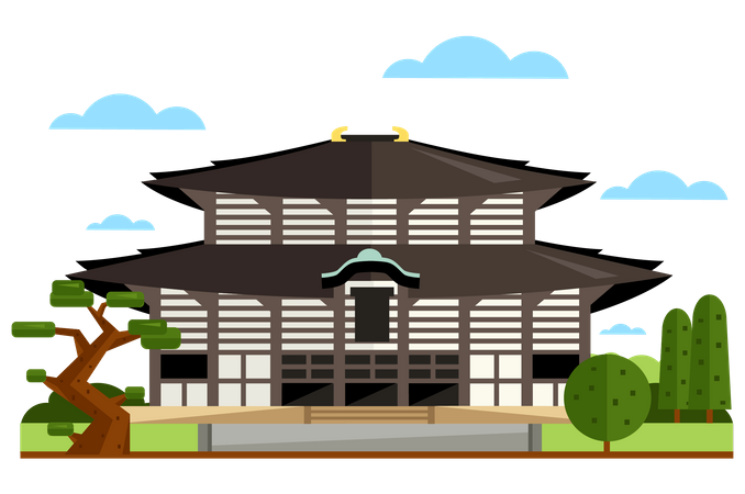 Palais de gyeongbokgung  Illustration