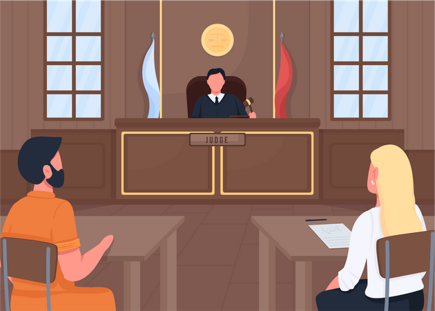 Tribunal  Illustration