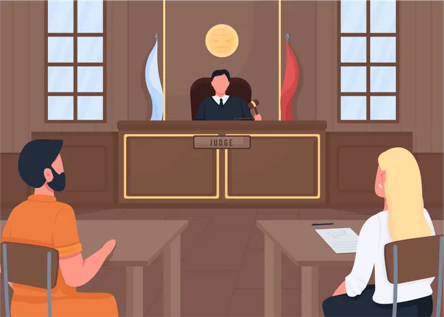 Tribunal  Illustration