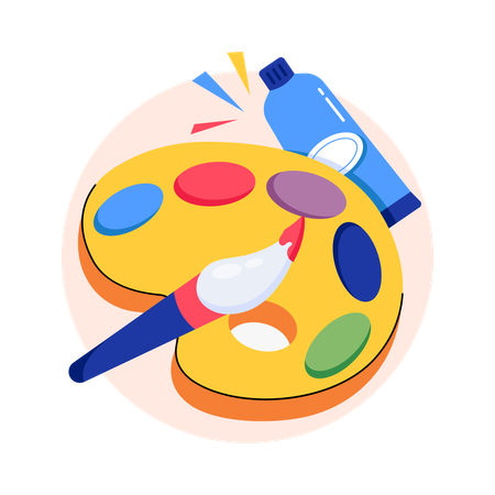 Palette de couleurs  Illustration