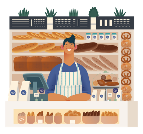 Pasteleria  Ilustración