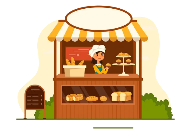 Panadería  Ilustración