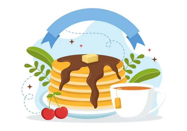 Pancake Day  Illustration