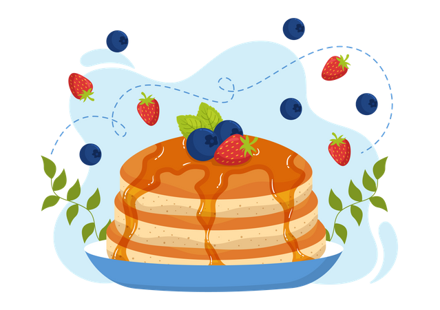 Pancake Day  Illustration