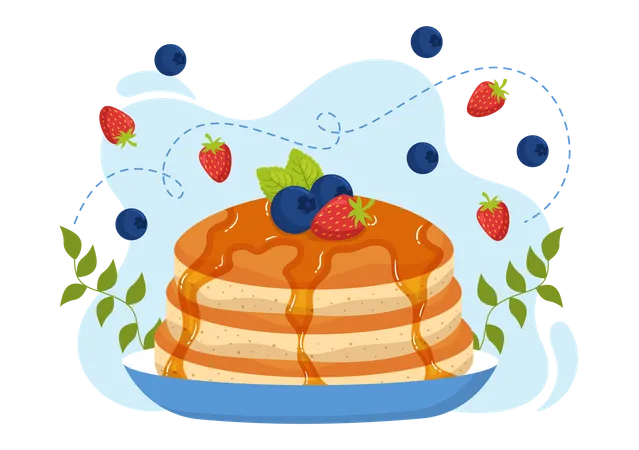 Pancake Day  Illustration