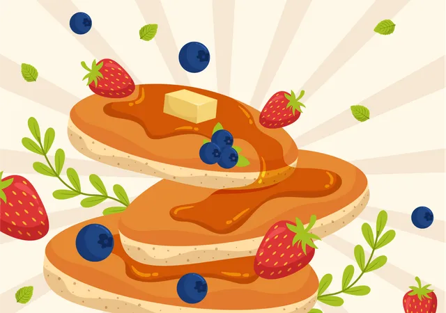 Pancake Day  Illustration