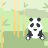 illustration for panda