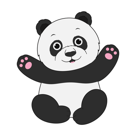 Panda fofo  Illustration