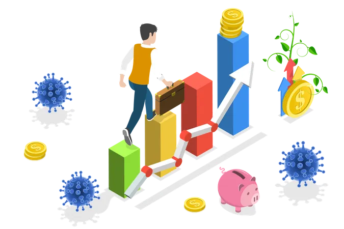 Pandemic Recovery  Illustration