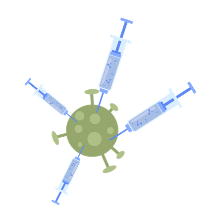Pandemic vaccine  Illustration