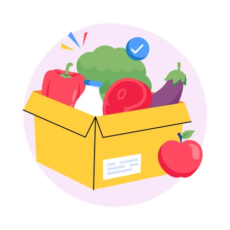 Pantry Staples  Illustration