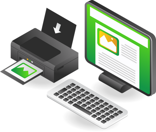 Paper printing  Illustration