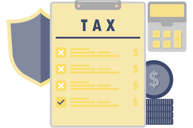 Document d'amnistie fiscale  Illustration