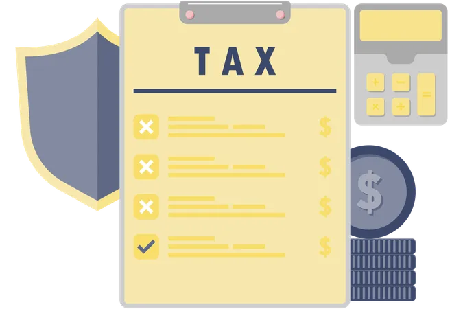 Document d'amnistie fiscale  Illustration