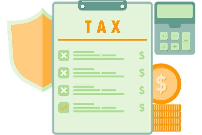 Document d'amnistie fiscale  Illustration