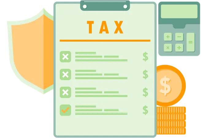 Document d'amnistie fiscale  Illustration