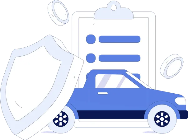 Documents de sécurité automobile  Illustration