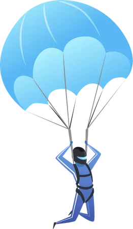 Paragliding  Illustration