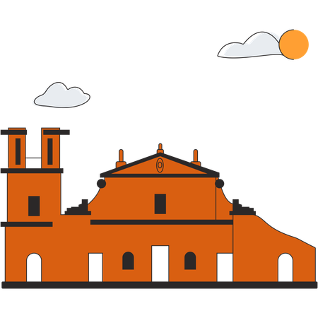 Paraguay - Jesuit Missions  Illustration