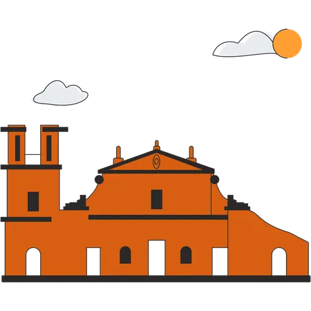 Paraguay - Jesuit Missions  Illustration