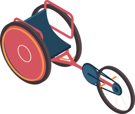Paralympic race Illustration