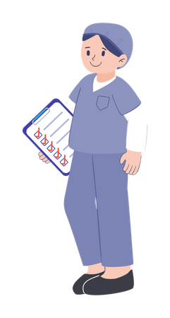 Paramedical staff  Illustration