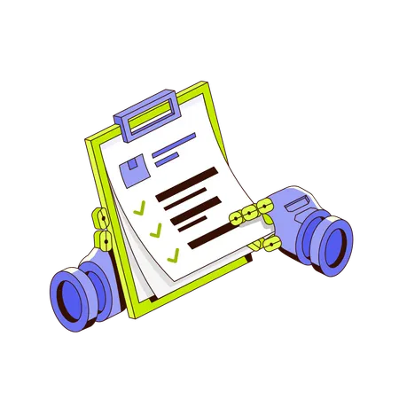 Parcel Progress Checking  Illustration