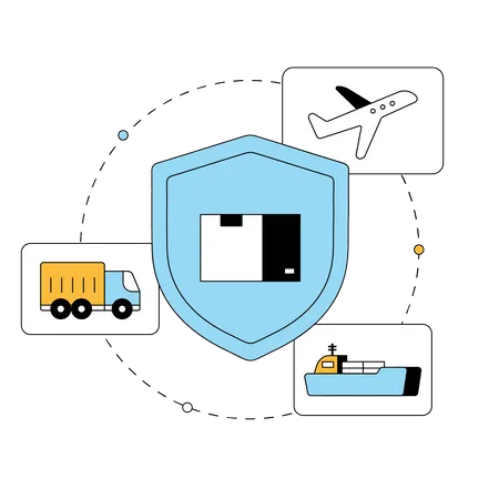 Parcel Protection  Illustration