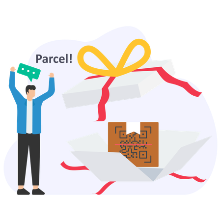 Parcel Reward  Illustration