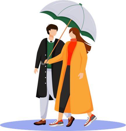 Pareja  Ilustración