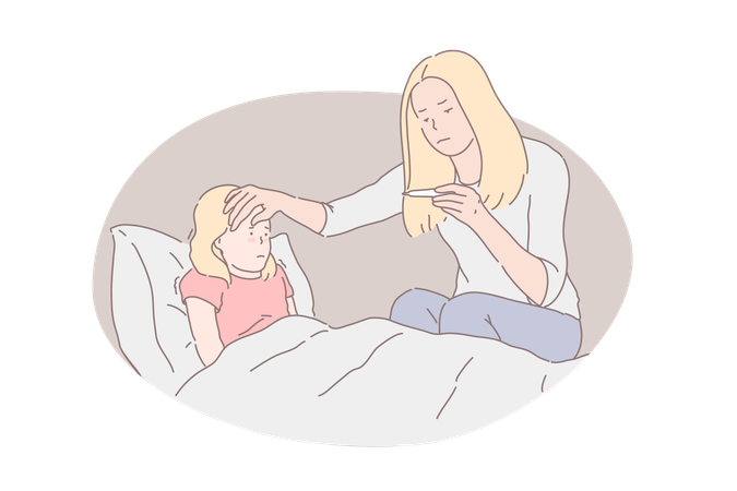 Parental Care  イラスト