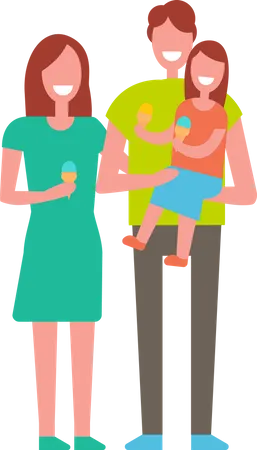 Parenthood Family  Illustration