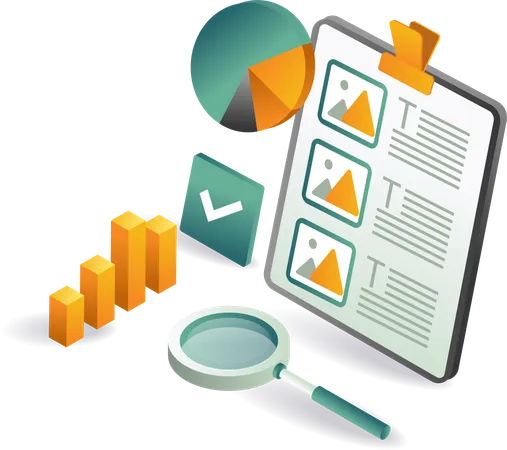 Idéal pour analyser des données et mener des recherches  Illustration