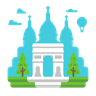 illustrations of paris gate