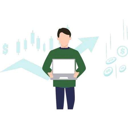 Analyse du marché des actions  Illustration