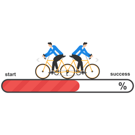 Conflit entre partenaires commerciaux  Illustration