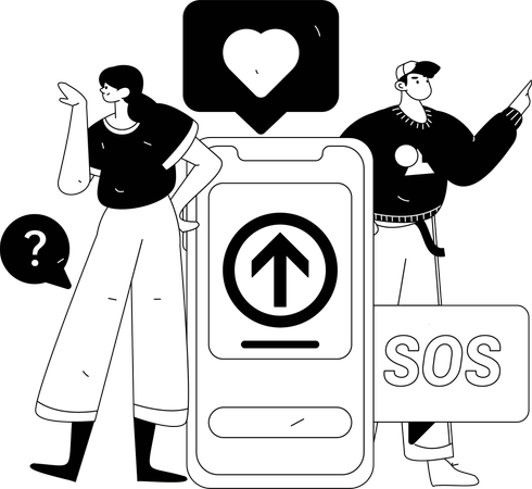 Participación de la comunidad  Ilustración