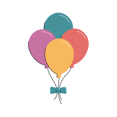 Party balloon  Illustration