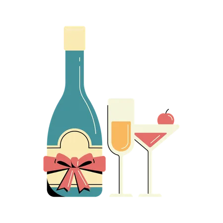 Party drink  Illustration